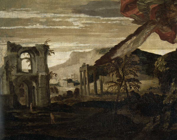 P.Veronese, Landscape with ruins from Veronese, Paolo (aka Paolo Caliari)