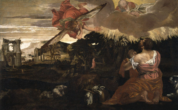 P.Veronese, Moses and the burning bush from Veronese, Paolo (aka Paolo Caliari)