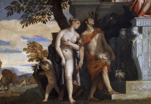 P.Veronese, Venus, Mercury,Eros a.Anter. from Veronese, Paolo (aka Paolo Caliari)