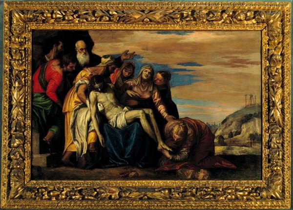 The Entombment / Veronese from Veronese, Paolo (aka Paolo Caliari)