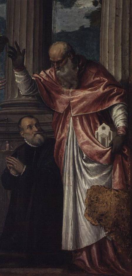 St. Jerome and a Donor from Veronese, Paolo (aka Paolo Caliari)