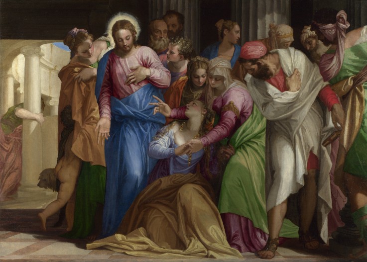 The Conversion of Mary Magdalene from Veronese, Paolo (aka Paolo Caliari)