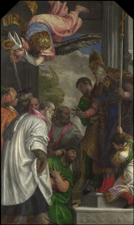 The Consecration of Saint Nicholas from Veronese, Paolo (aka Paolo Caliari)