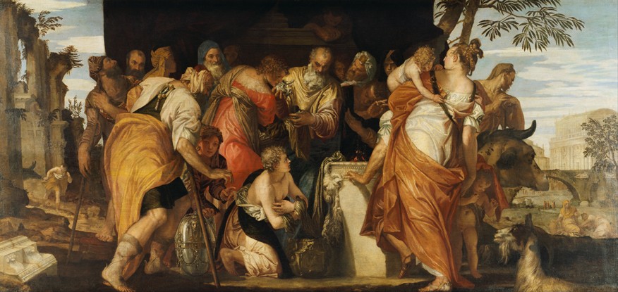 The Anointing of David from Veronese, Paolo (aka Paolo Caliari)