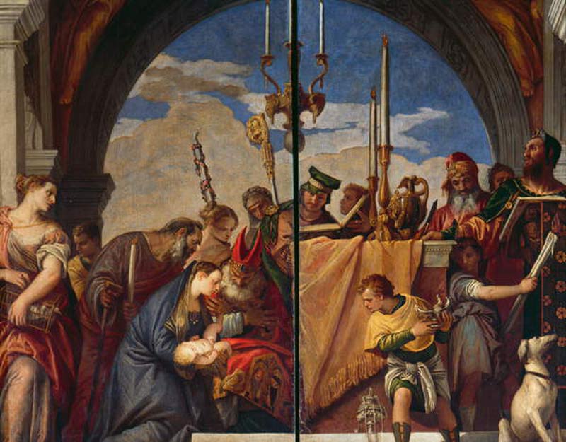 Presentation in the Temple / Veronese from Veronese, Paolo (aka Paolo Caliari)