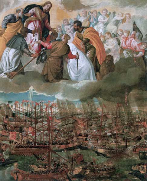 La battaglia di Lepanto from Veronese, Paolo (aka Paolo Caliari)