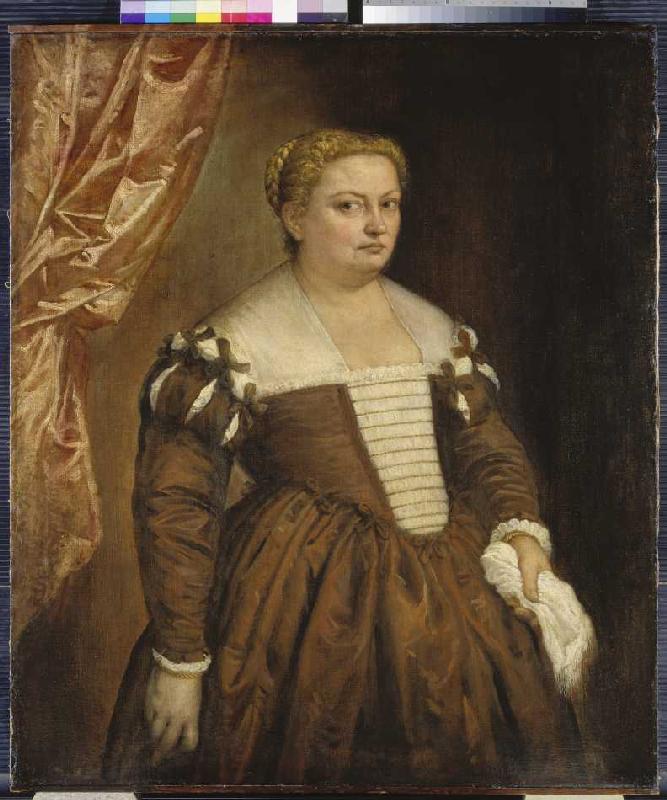 Bildnis einer venezianischen Dame. from Veronese, Paolo (aka Paolo Caliari)