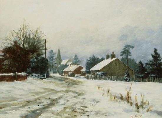 Higham, Winter ''86 from Vic  Trevett