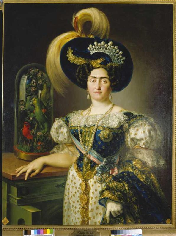 Maria Franziska of Braganza and Burbon from Vicente López y Portaña