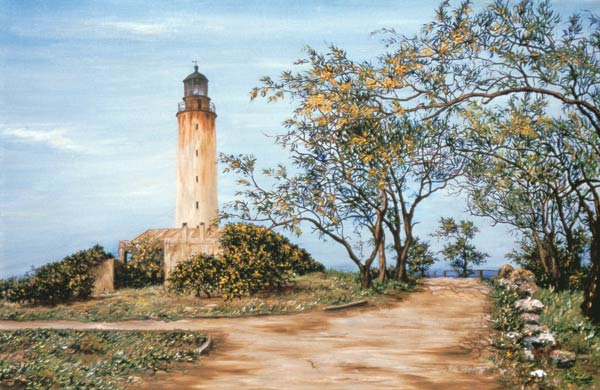Lighthouse (oil on canvas)  from Victor  Collector