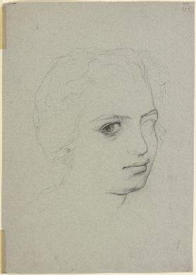 Head of a young woman