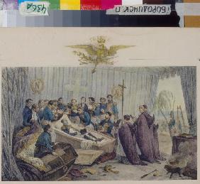 Opening Of Coffin Of Napoleon On Saint Helena Island on October 16, 1840