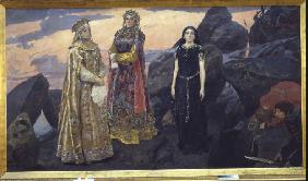 Three queens of the underground kingdom