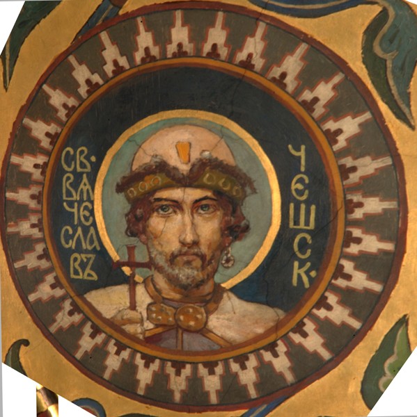 Saint Wenceslaus I, Duke of Bohemia from Viktor Michailowitsch Wasnezow