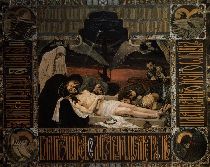 The death shroud from Viktor Michailowitsch Wasnezow