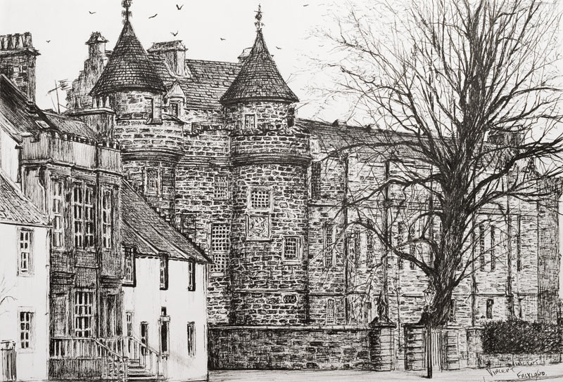 Falkland Palace, Scotland from Vincent Alexander Booth