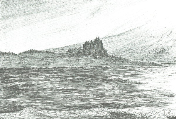Duart Castle from ferry from Vincent Alexander Booth