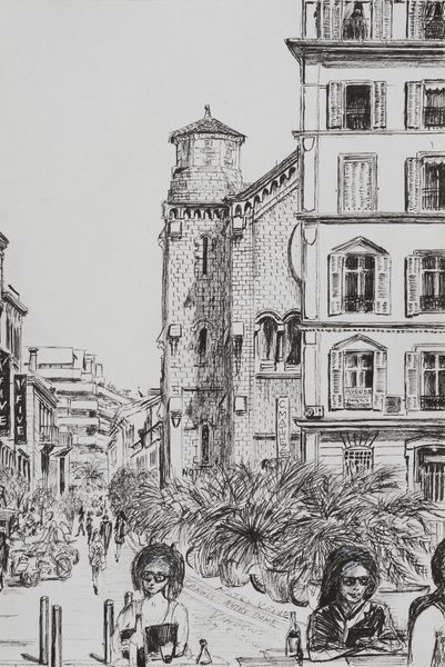 Hotel 5 and Notre Dame Cannes from Vincent Alexander Booth