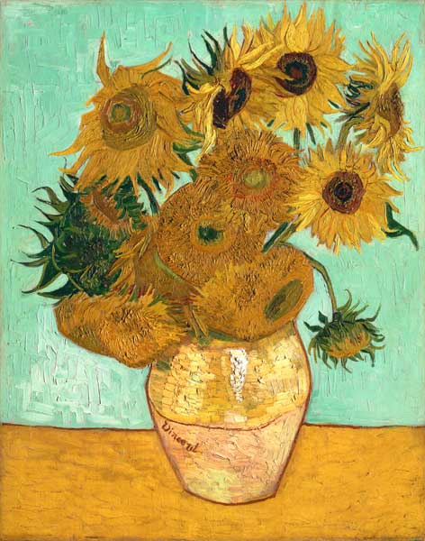 Sunflowers from Vincent van Gogh