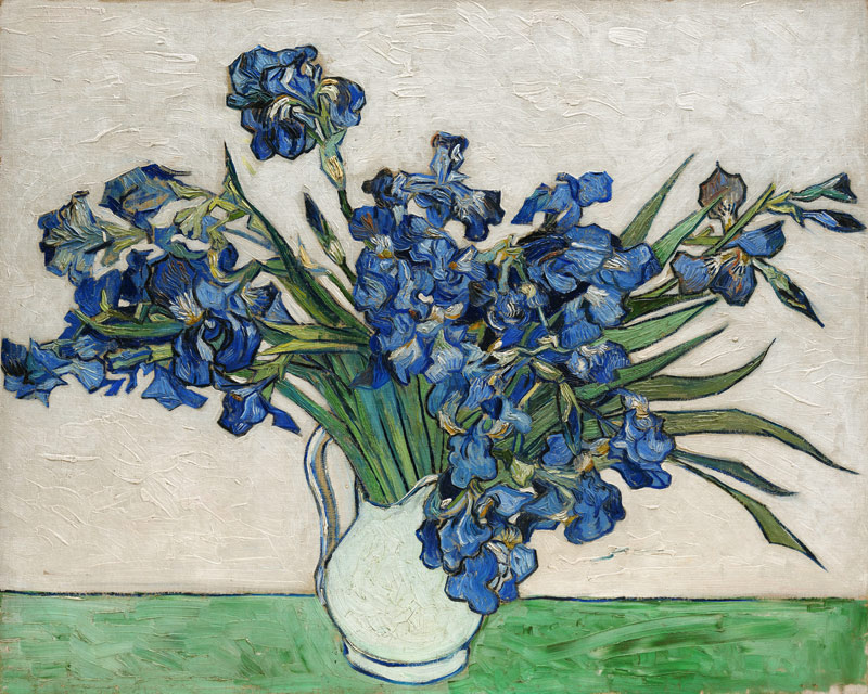 Vase of Irises from Vincent van Gogh