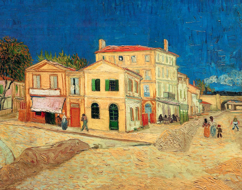 The Yellow House from Vincent van Gogh