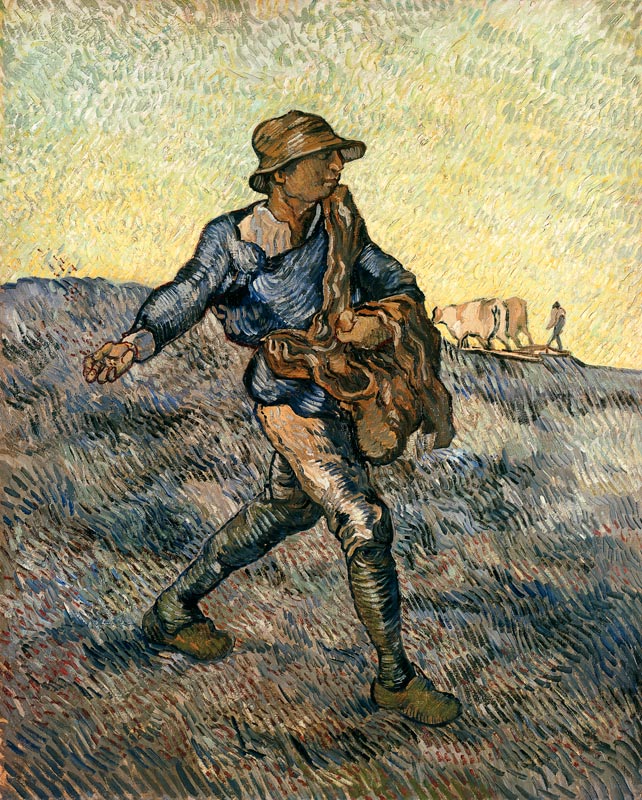 The Sower (after Millet) from Vincent van Gogh