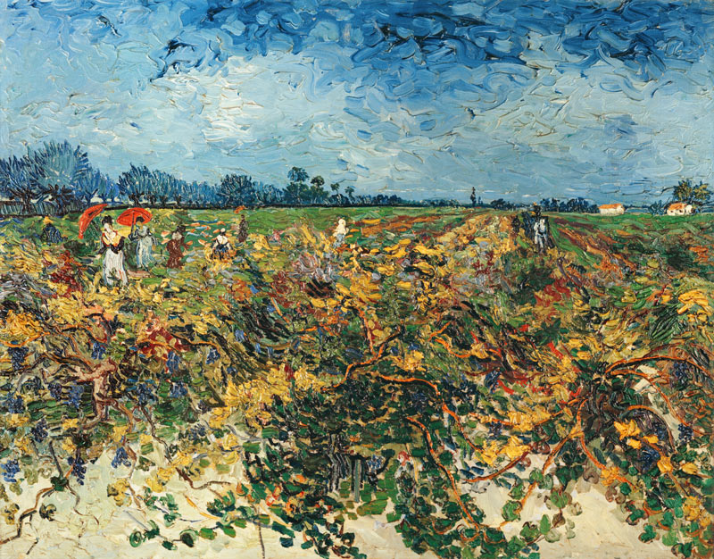 The vineyard from Vincent van Gogh