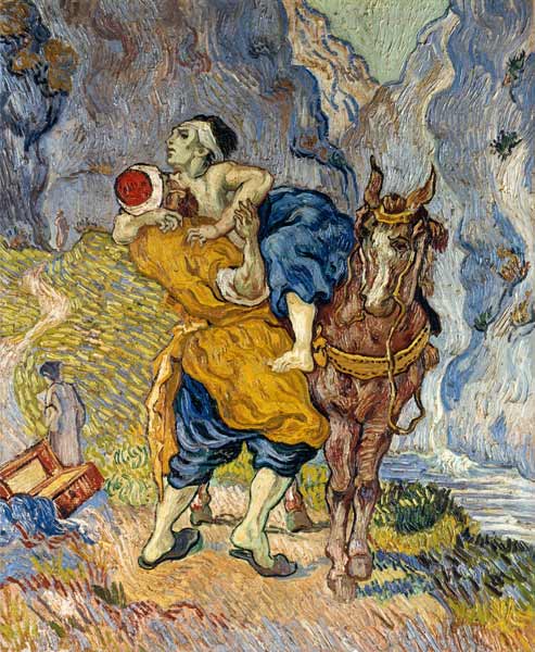 The Good Samaritan (after Delacroix) from Vincent van Gogh