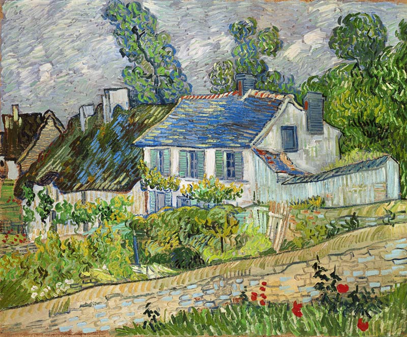 Houses in Auvers ll from Vincent van Gogh