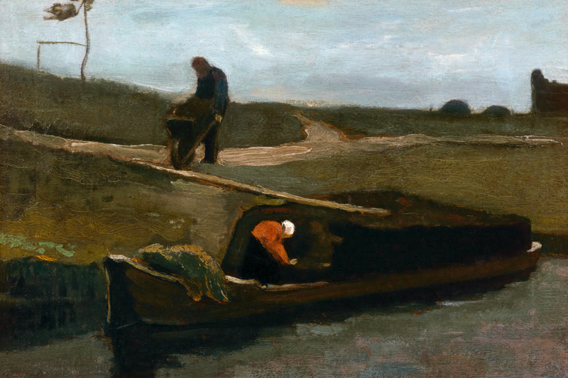The Peat Boat from Vincent van Gogh