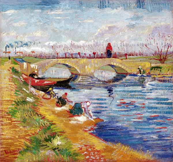 Pont de Gleize at Arles from Vincent van Gogh