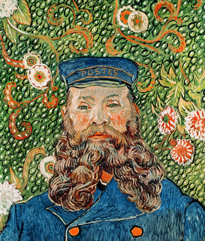 Portrait of the Postman Joseph Roulin from Vincent van Gogh