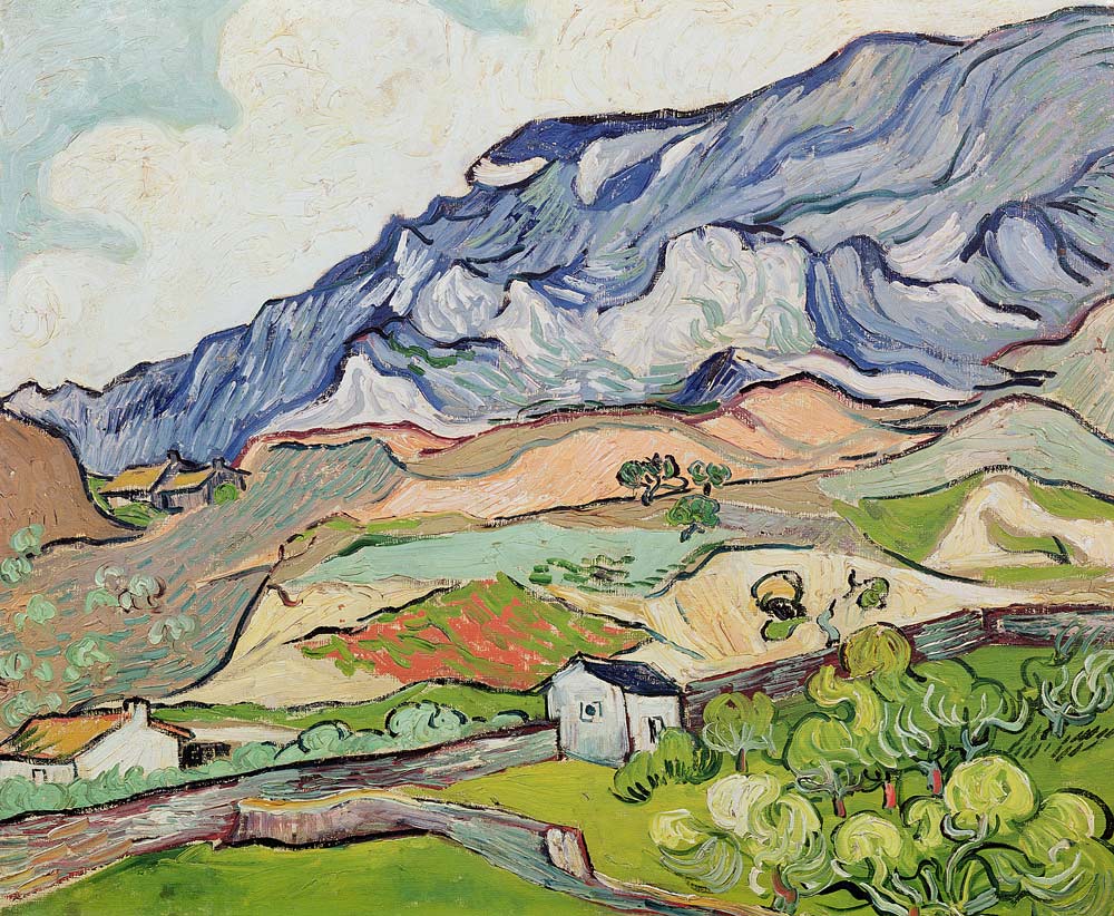 The Alpilles from Vincent van Gogh