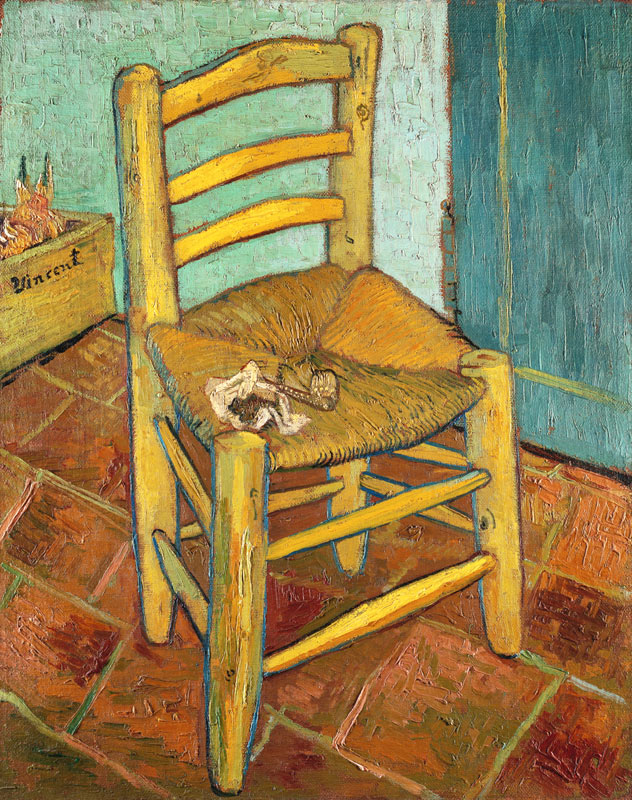 Van Gogh s Chair / Paint./ 1888 from Vincent van Gogh