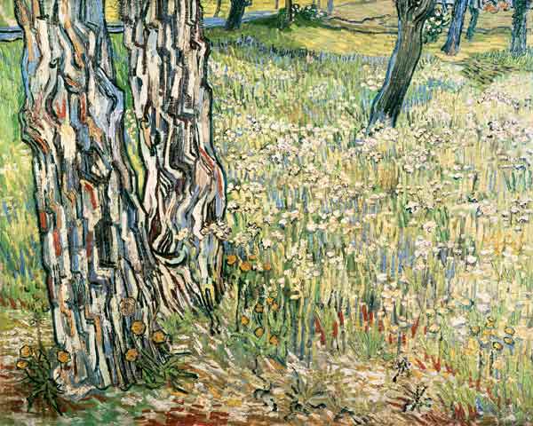 Tree-trunks from Vincent van Gogh