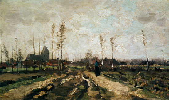 Landscape with a Church and Houses, Nuenen from Vincent van Gogh