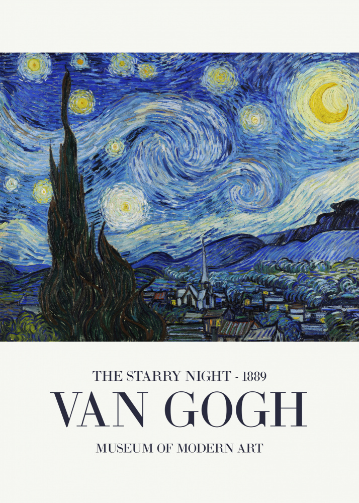 The Starry Night from Vincent van Gogh