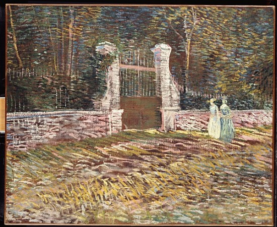 Entrance to the Voyer-d''Argenson Park at Asnieres from Vincent van Gogh