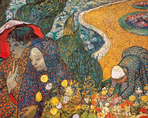 Ladies of Arles (Memories of the Garden at Etten) from Vincent van Gogh