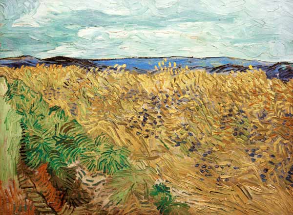Field w.Cornflowers from Vincent van Gogh
