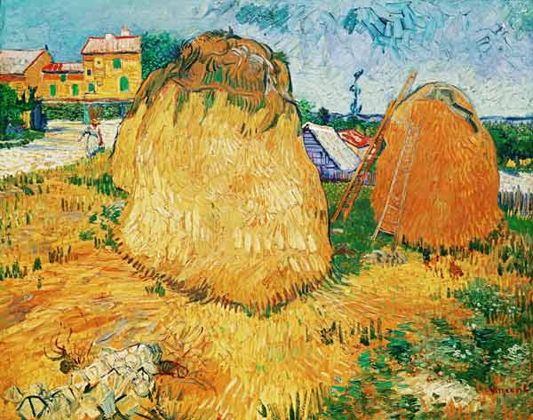 Barn in the Provence from Vincent van Gogh