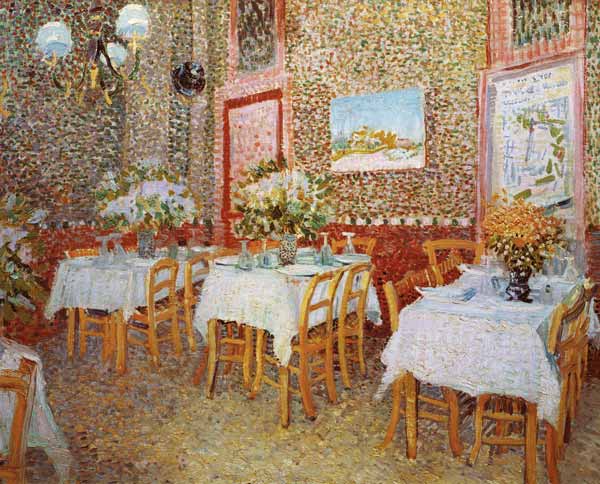 V.van Gogh, Interior of Restaurant /1887 from Vincent van Gogh