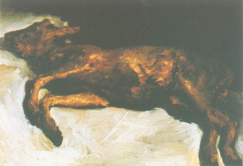 Newborn calf from Vincent van Gogh