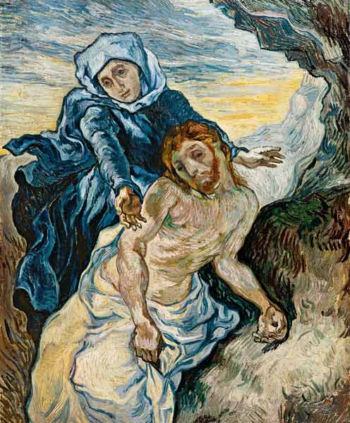 Pieta (to Delacroix) from Vincent van Gogh