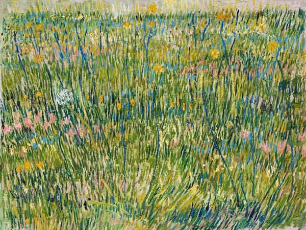 Patch of grass from Vincent van Gogh