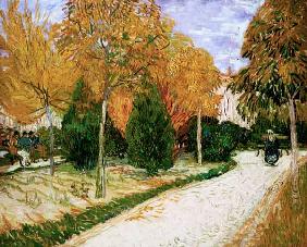 van Gogh / Autumnal Garden / 1888