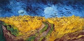 Wheatfield with Crows