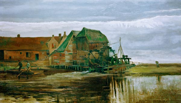 Vincent van Gogh / Watermill at Gennep from Vincent van Gogh