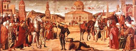 The Triumph of St. George from Vittore Carpaccio