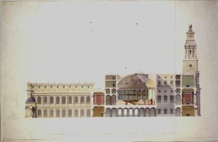 Proposed design - House of Lords and Grand Court from Walter B. Granville